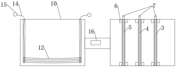 A factory farming fish counting device