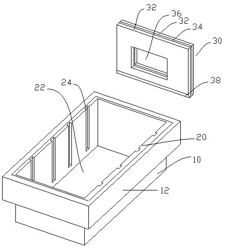 Neck massager part conveying device