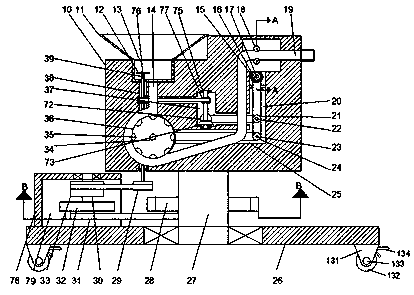 Shooting device for training