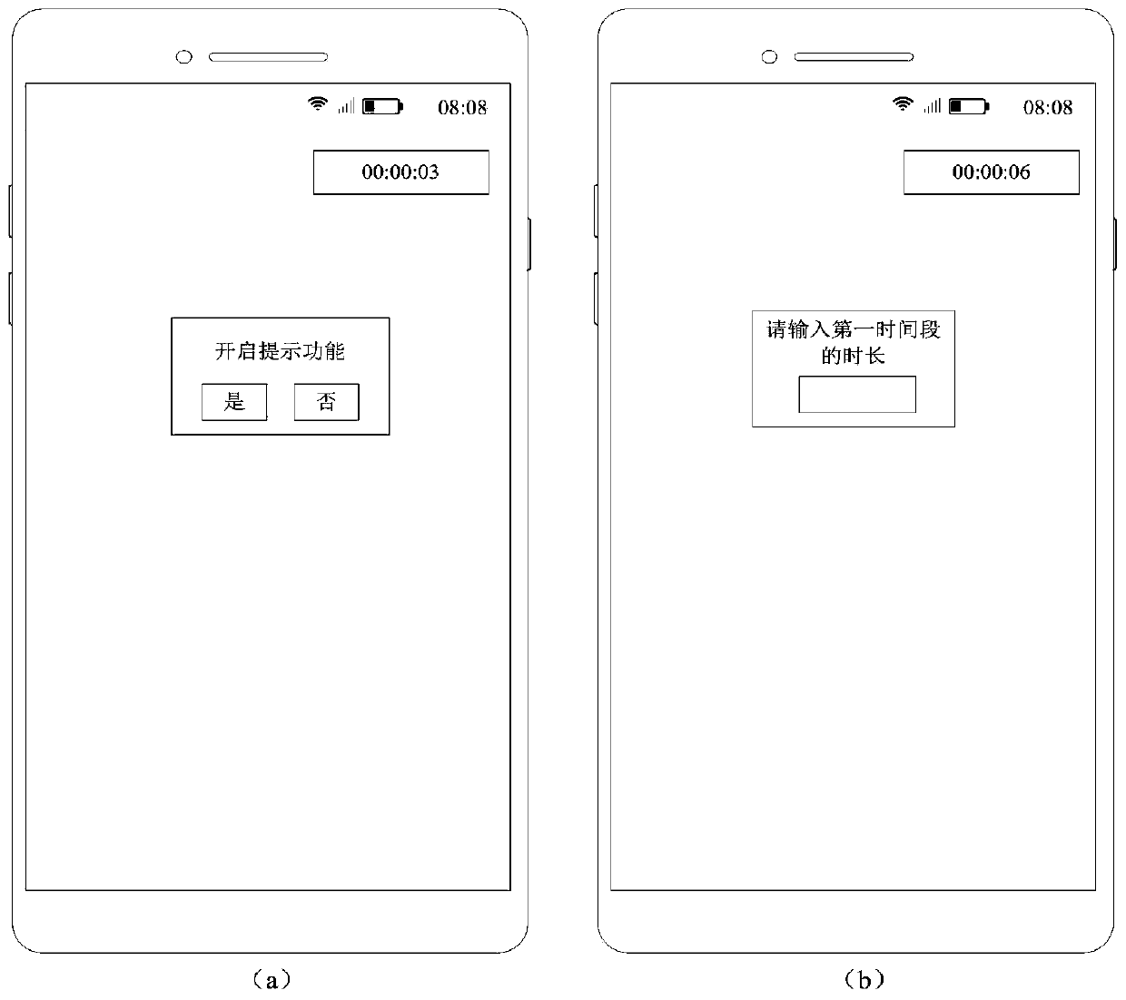 A prompting method and terminal equipment