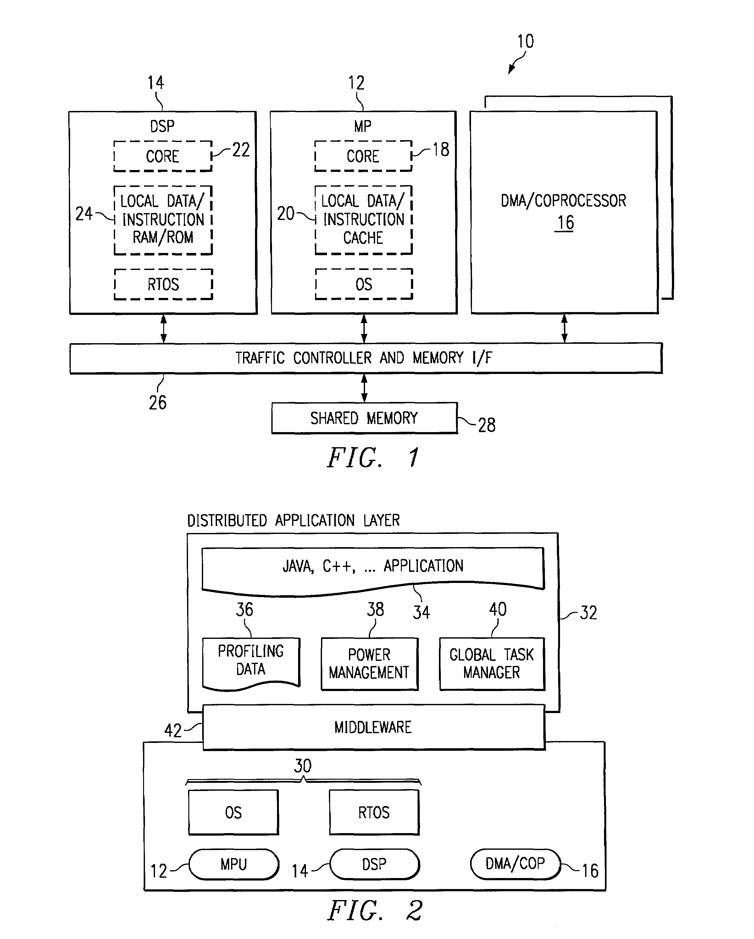 Temperature field controlled scheduling for processing systems