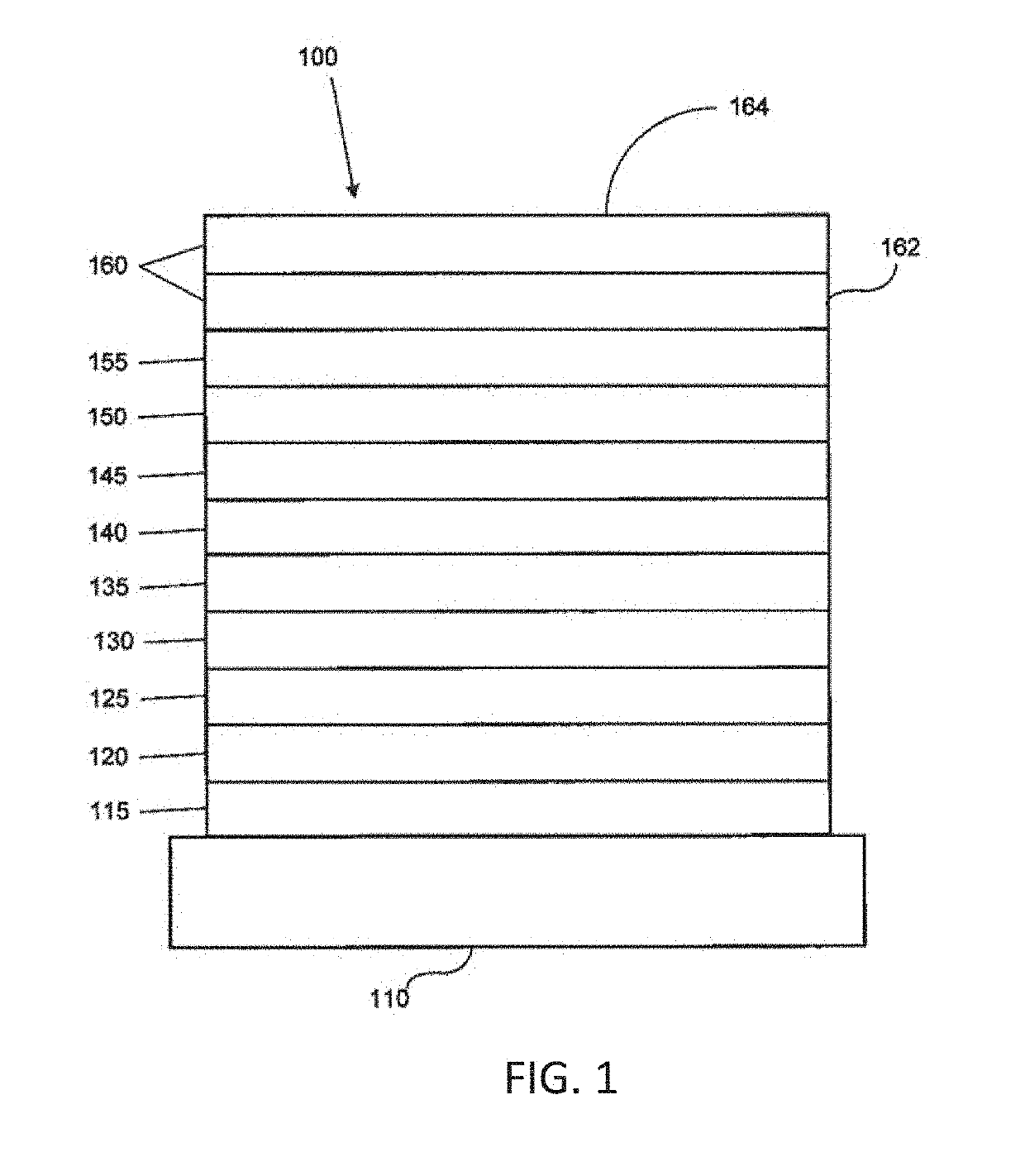 OLED with minimal plasmonic losses