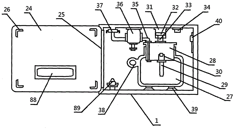 Gynecology vulvitis steaming therapy device