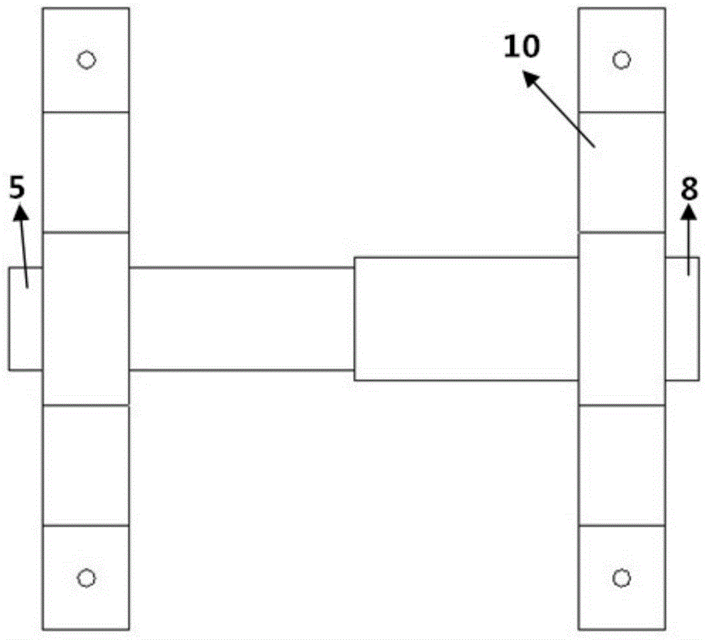 Magnesium alloy/carbon steel pipe composite connection method based on induction heating and electromagnetic forming