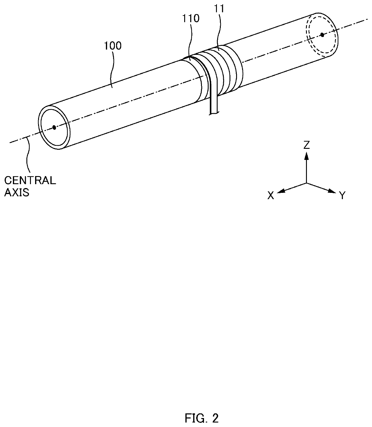 Boiler tube reinforcement device and boiler tube reinforcement method
