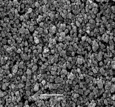 Preparation method for denitration catalyst carrier nano titanium dioxide
