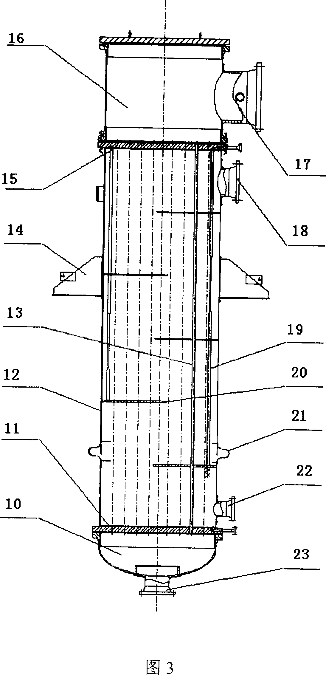 System for preparing ethylene glycol from ethane via epoxyethane