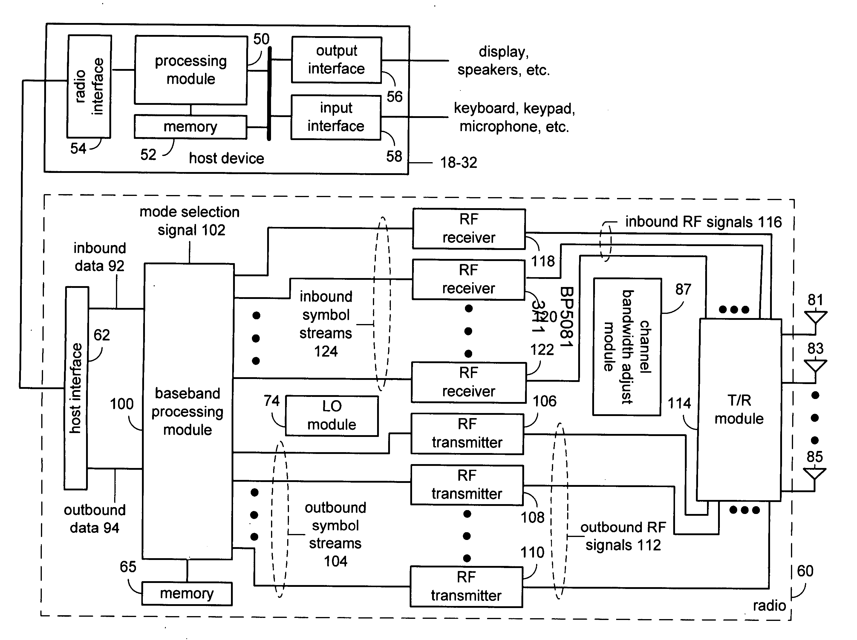 Feedback of channel information in a closed loop beamforming wireless communication system