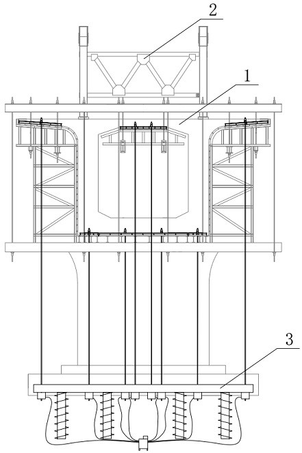 An intelligent bridge hanging basket preloading device and its control method