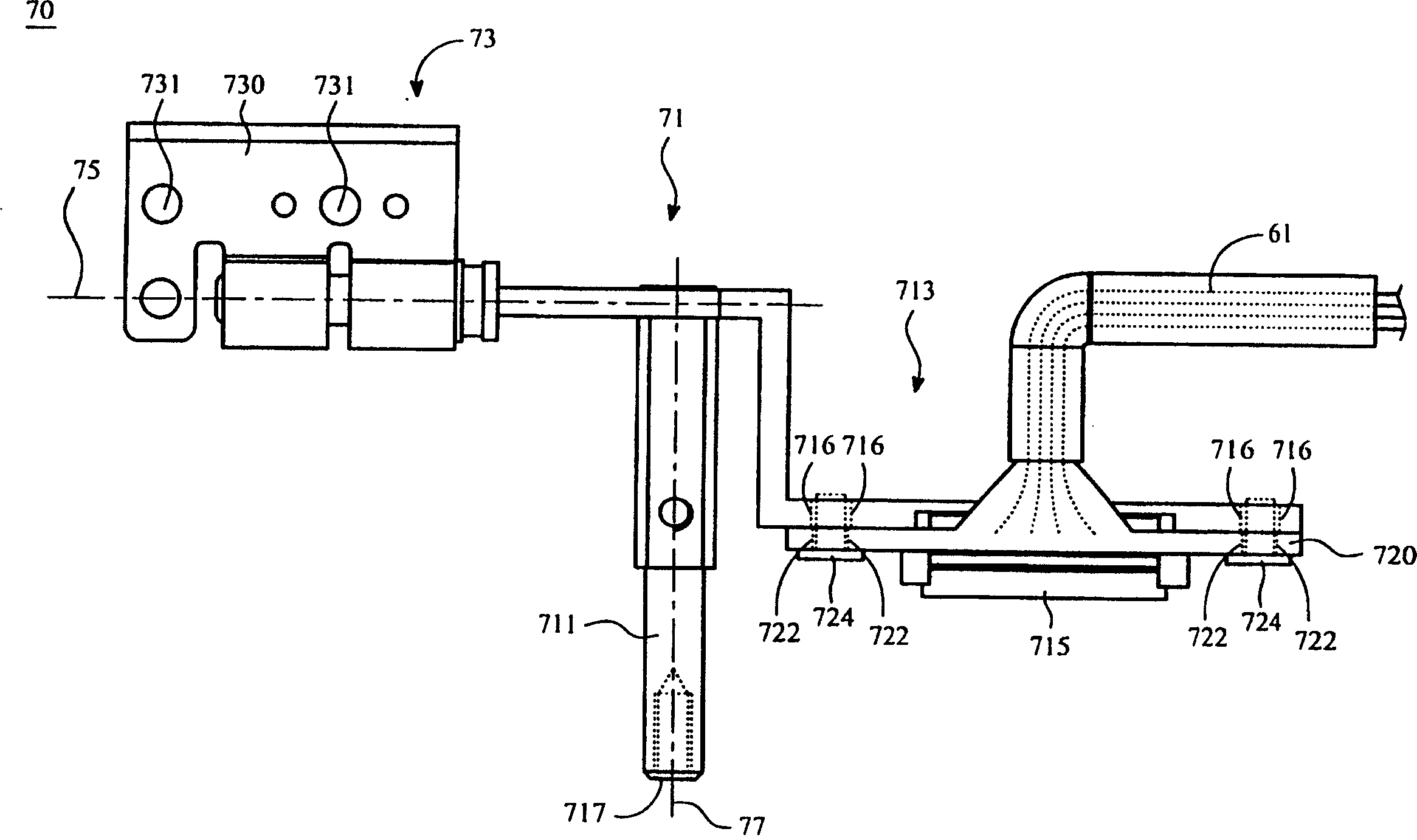 Electronic device with easy-dismounting connecting component