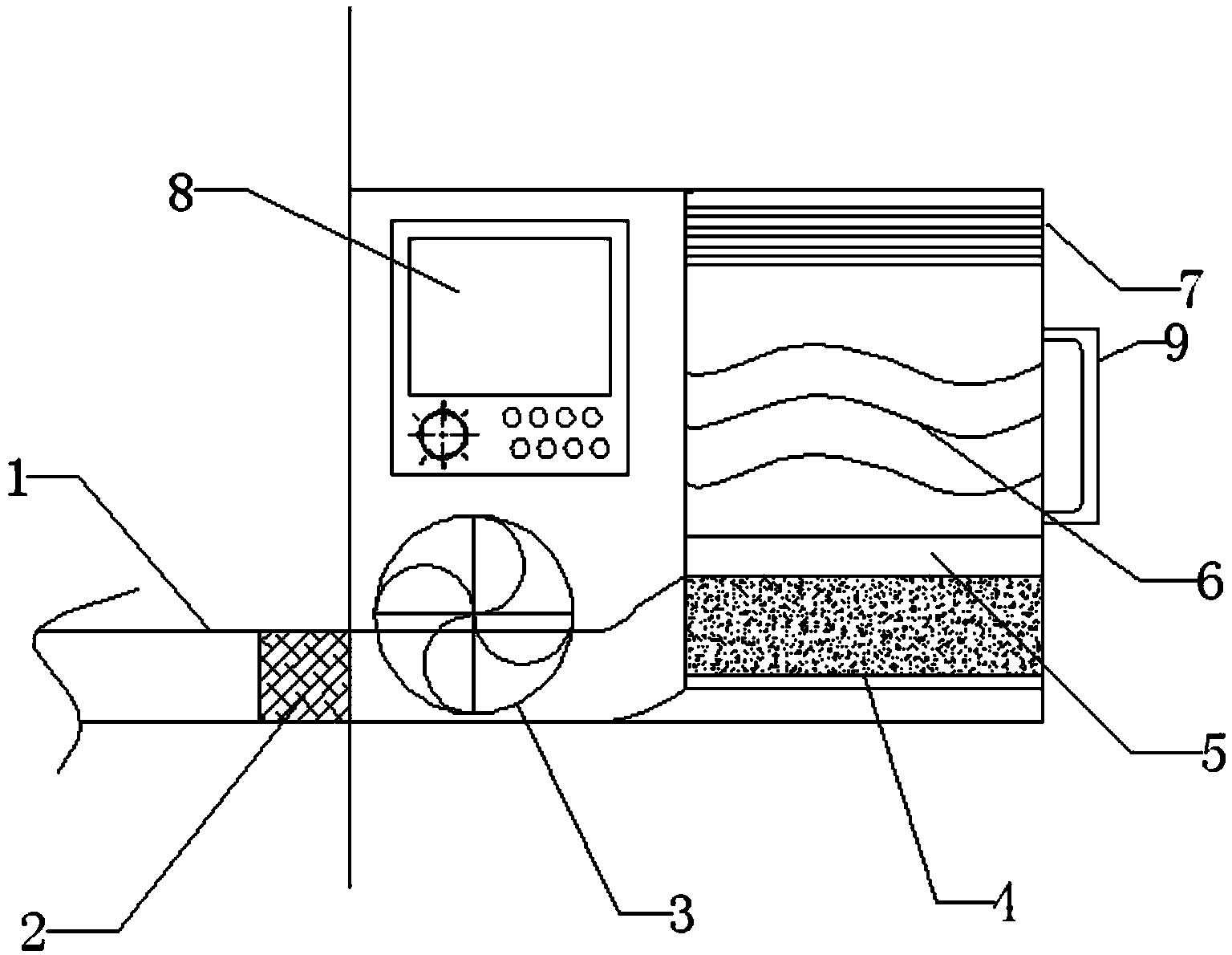 Air purification exchanger