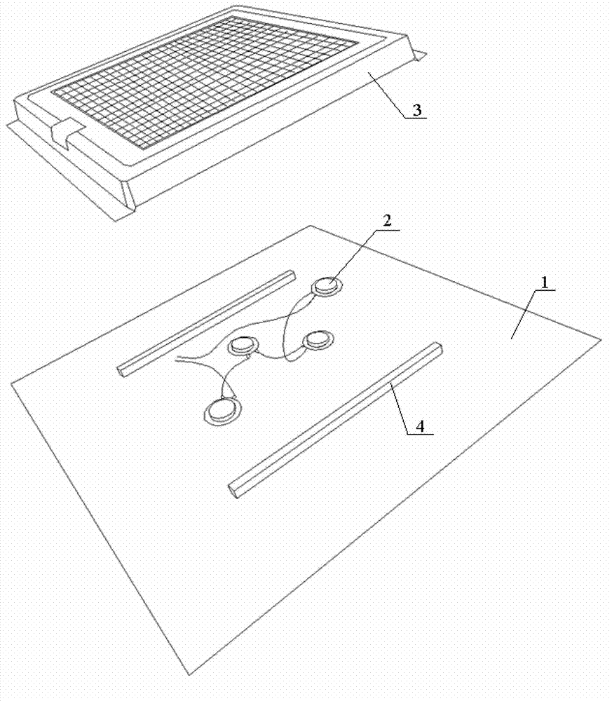 Ceiling type flat-panel sound box
