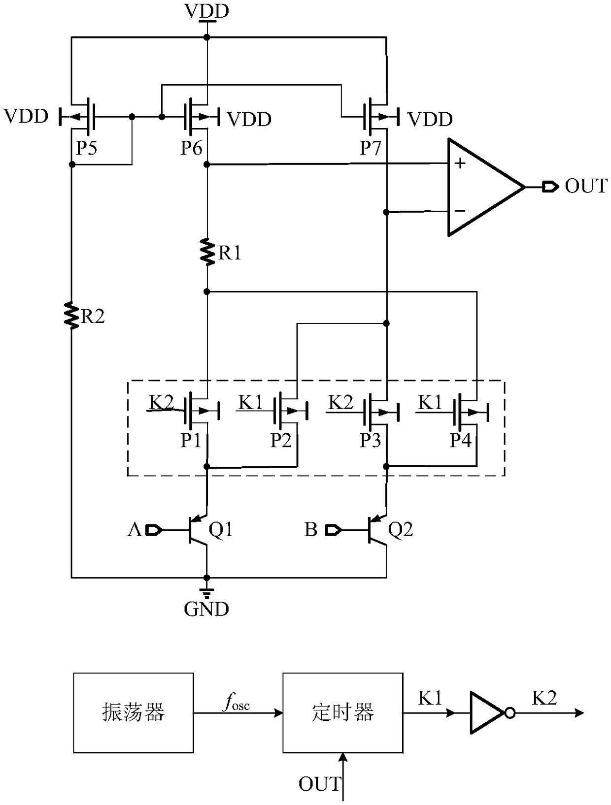 Circuit for realizing polarity turnover of non-polar RS485