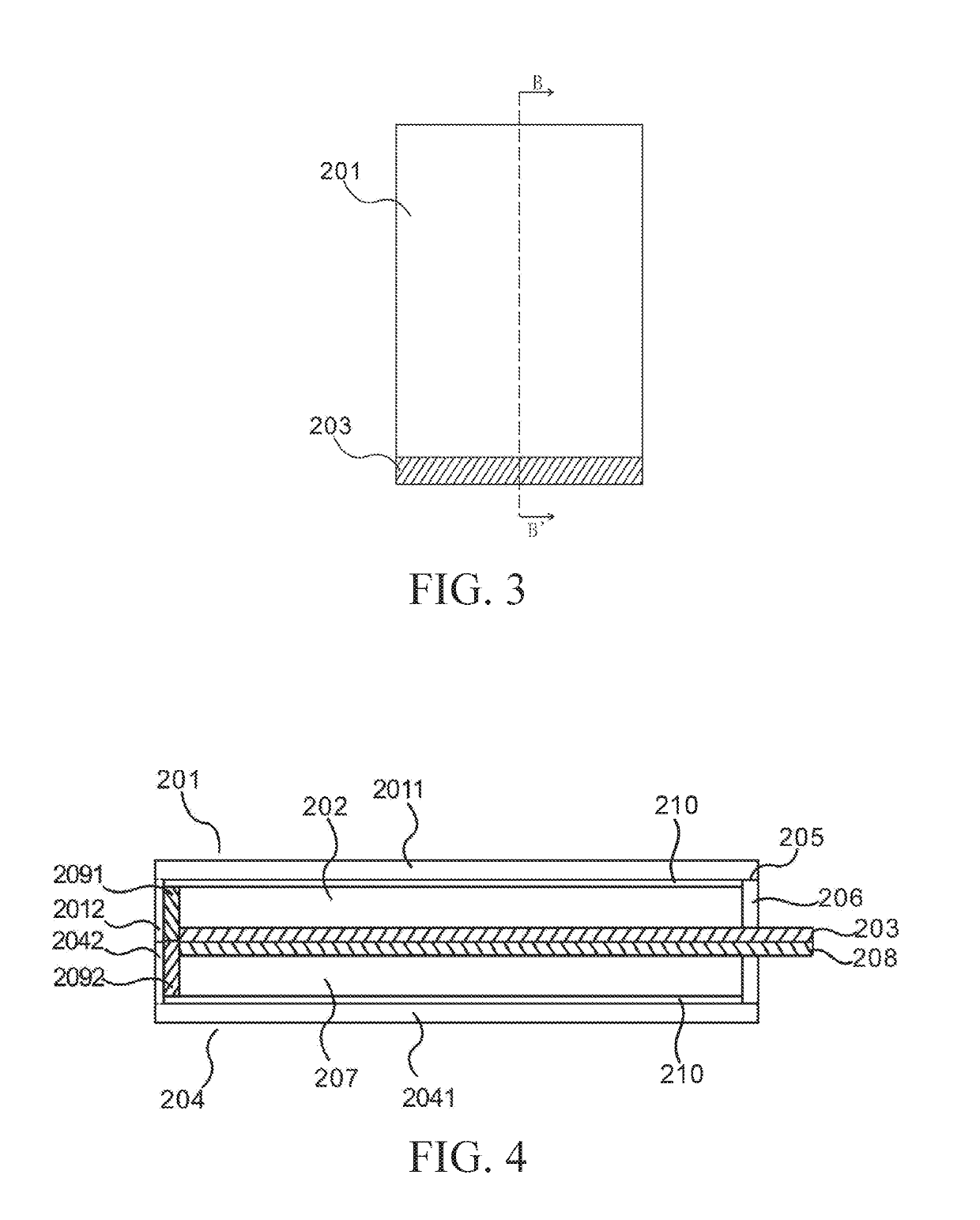 Double-sided display and method of packaging the same
