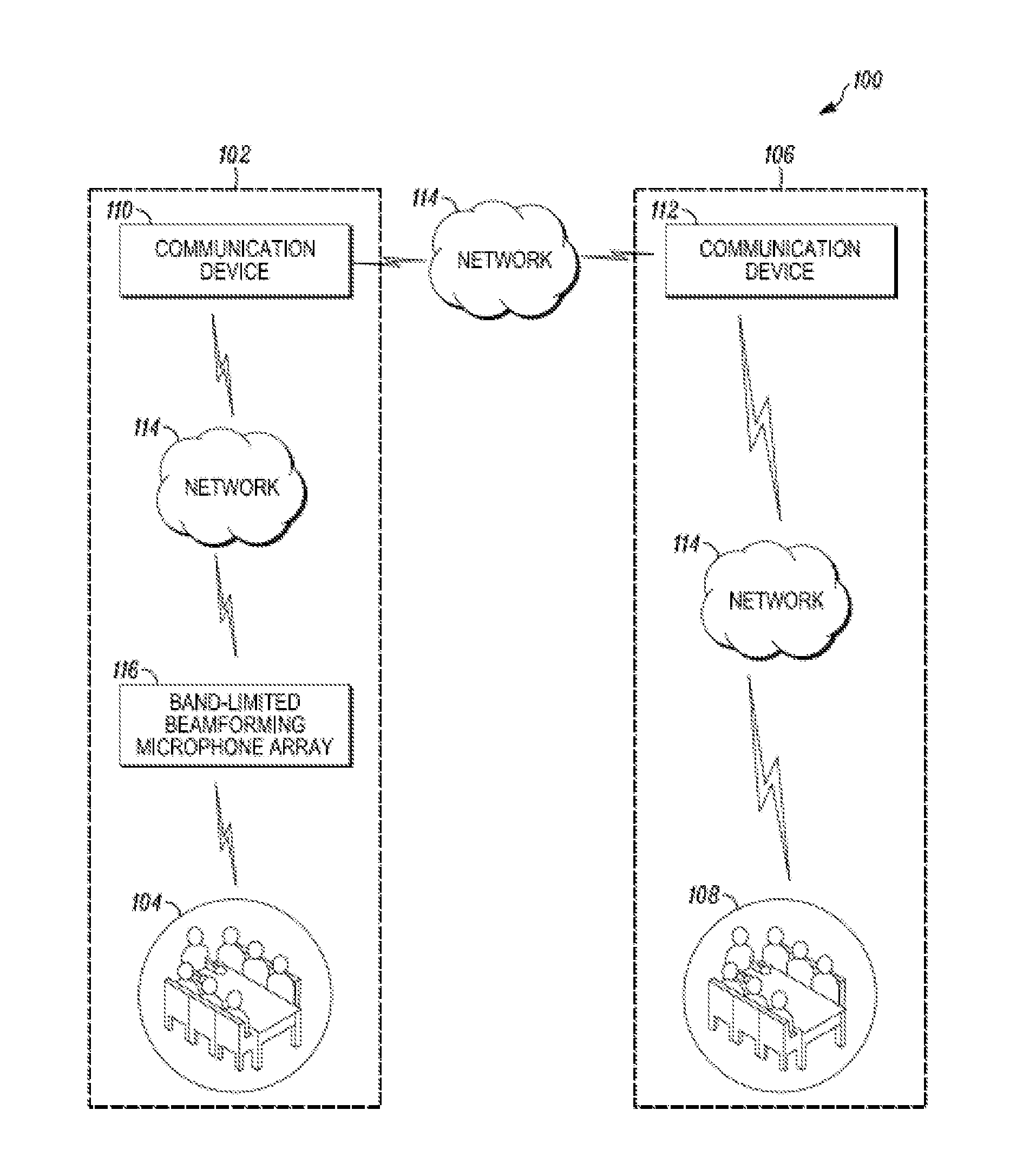 Beamforming Microphone Array with Support for Interior Design Elements