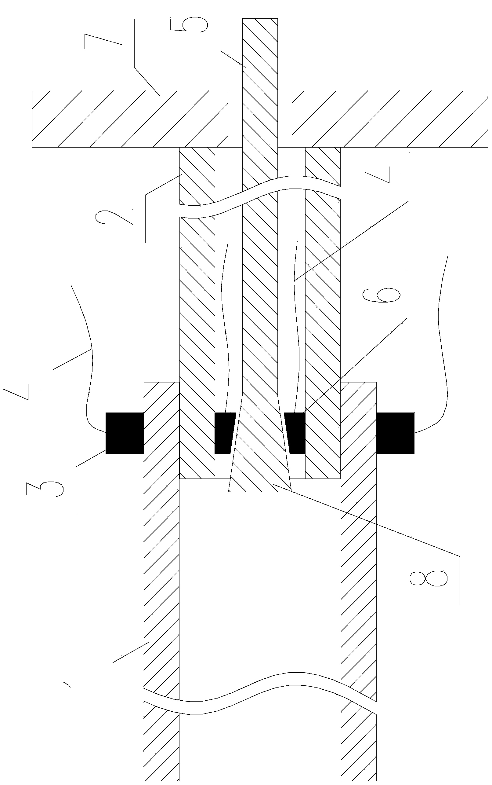 Tool and method for welding copper pipe and stainless steel pipe