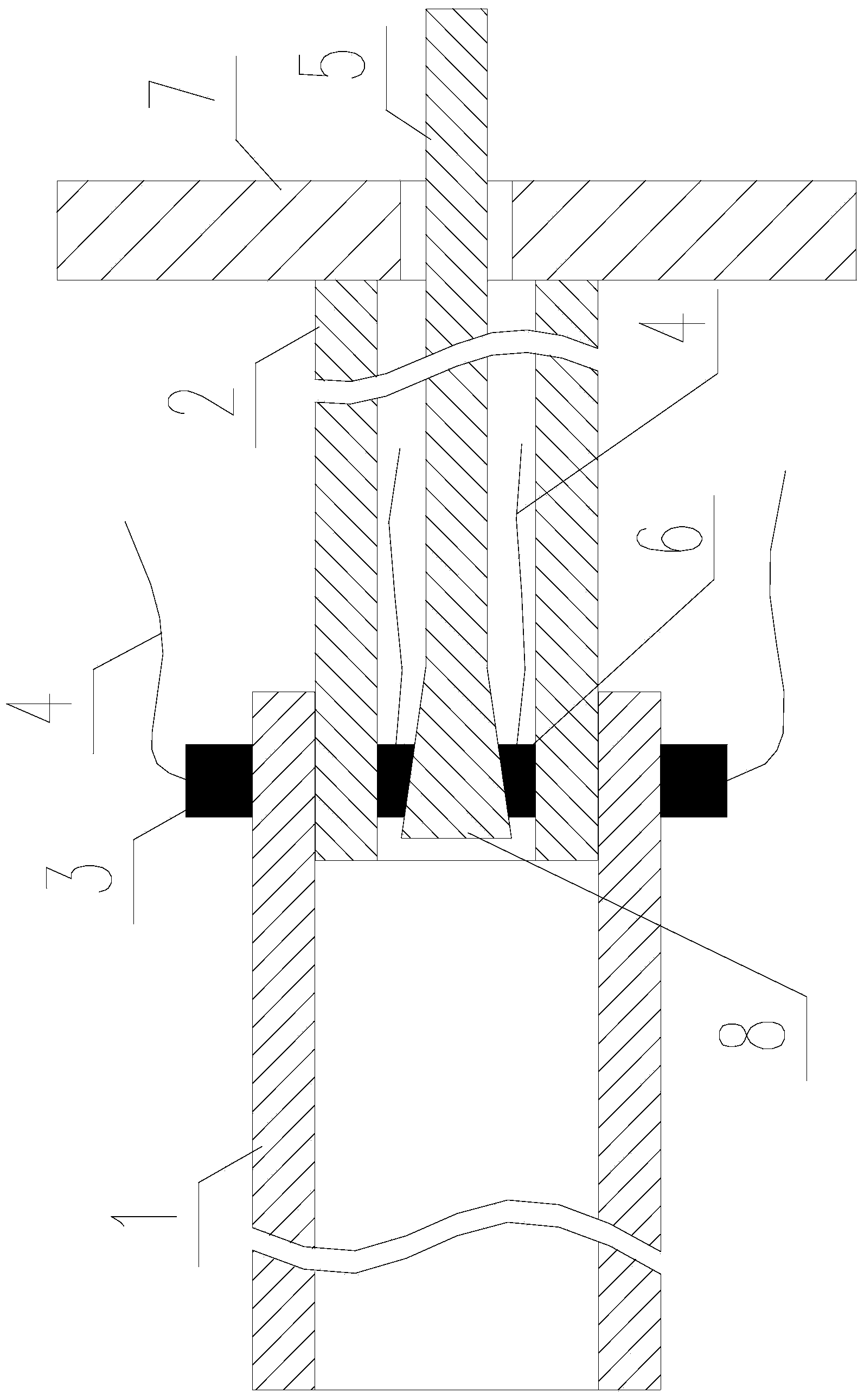 Tool and method for welding copper pipe and stainless steel pipe