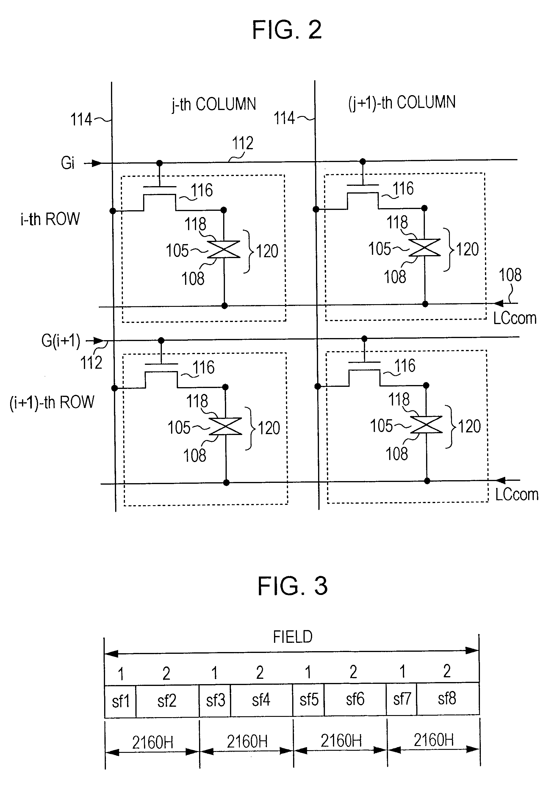 Electro-optical device driven by polarity reversal during each sub-field and electronic apparatus having the same