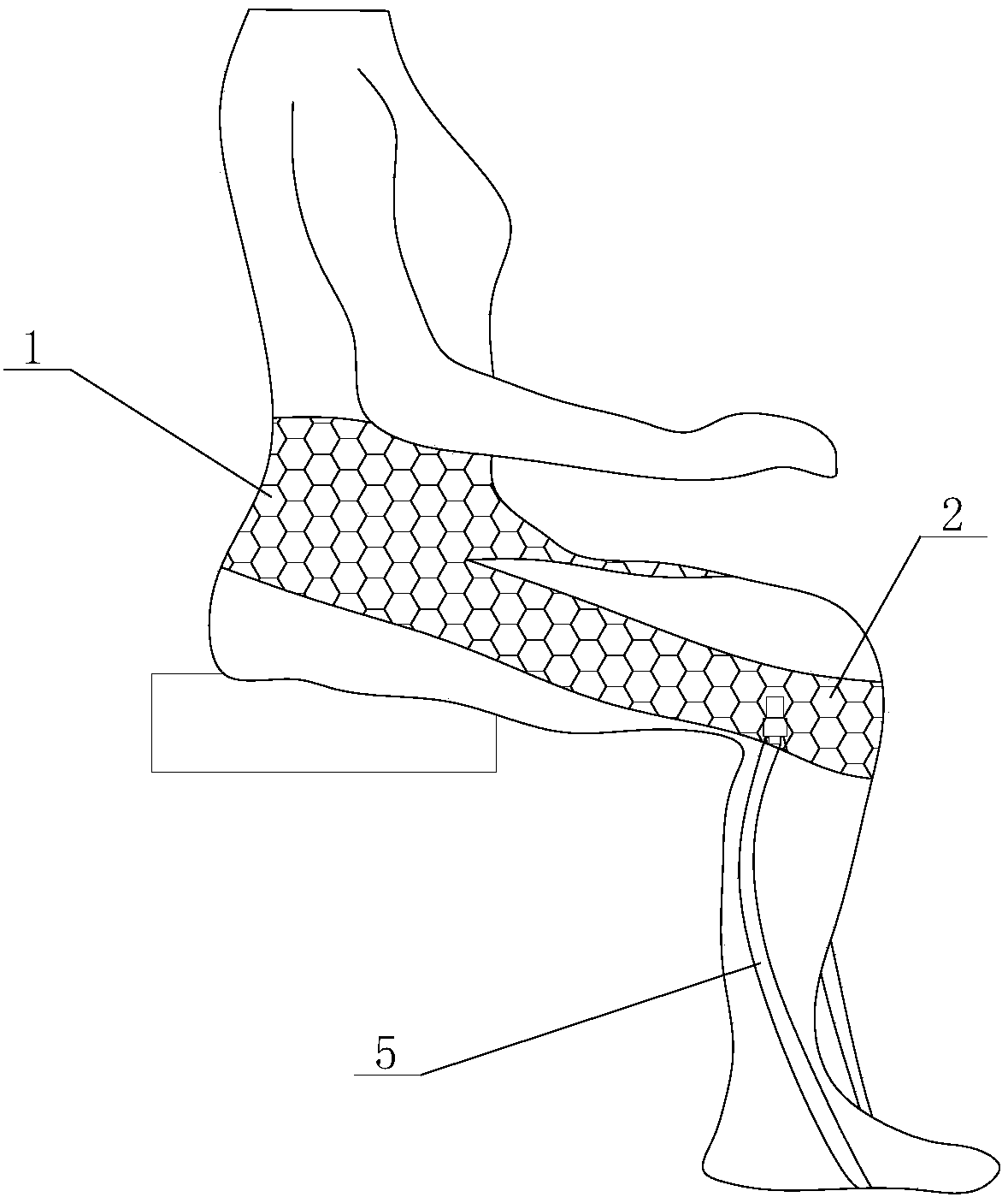 Healthcare waistband for correcting postures