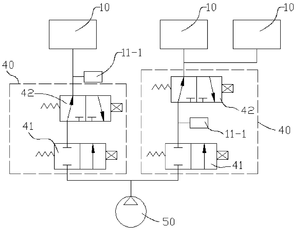 Seat hardness adjusting device and automobile seat