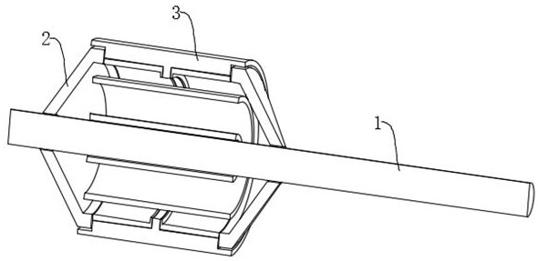 An armature iron core polishing device for electric tools