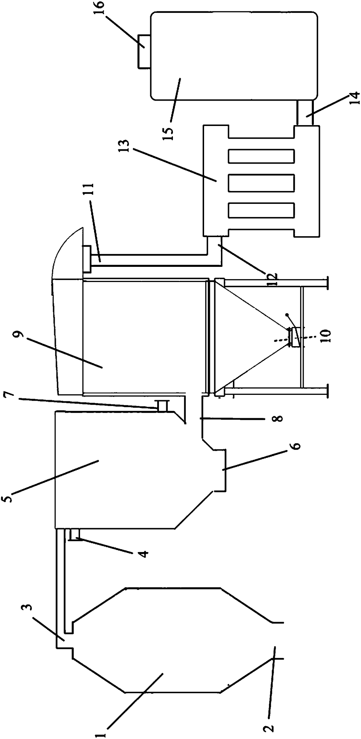 Fly ash mercury removal device and mercury removal method