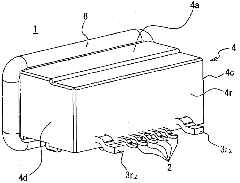Water-proof connector and producing method thereof