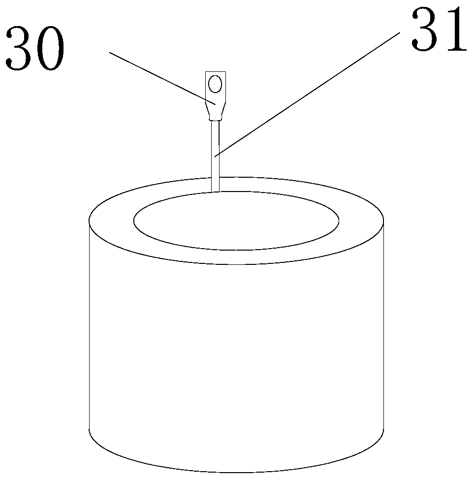 AC motor stator lug shaping device