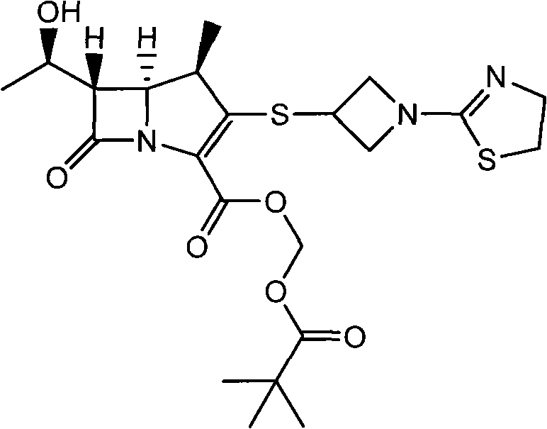 Preparation method for tebipenem pivoxil