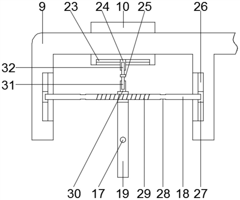 A reusable external wall scaffolding device