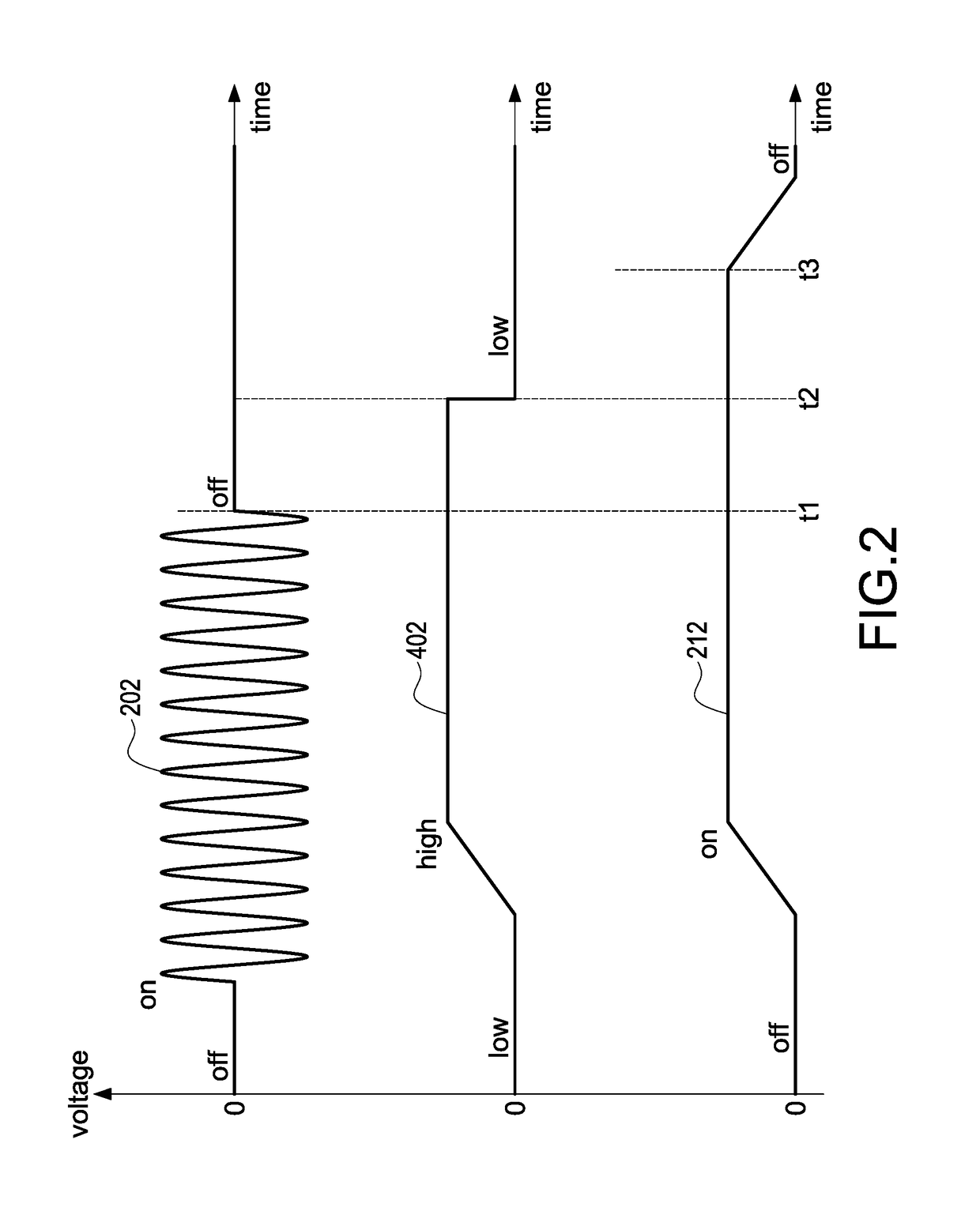 Input-voltage-off detection apparatus and power supply with input-voltage-off detection apparatus