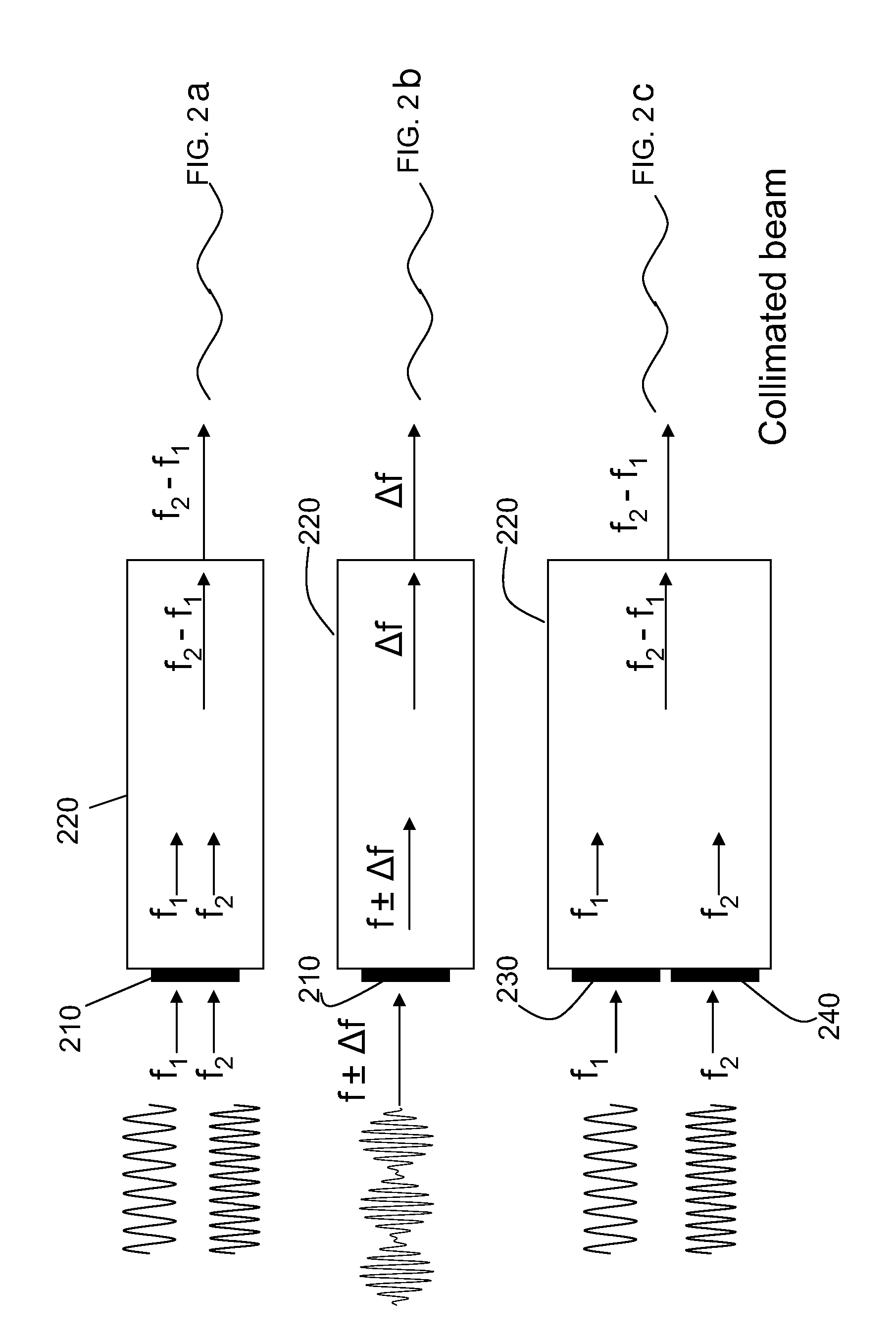 Device and method for generating a beam of acoustic energy from a borehole, and applications thereof
