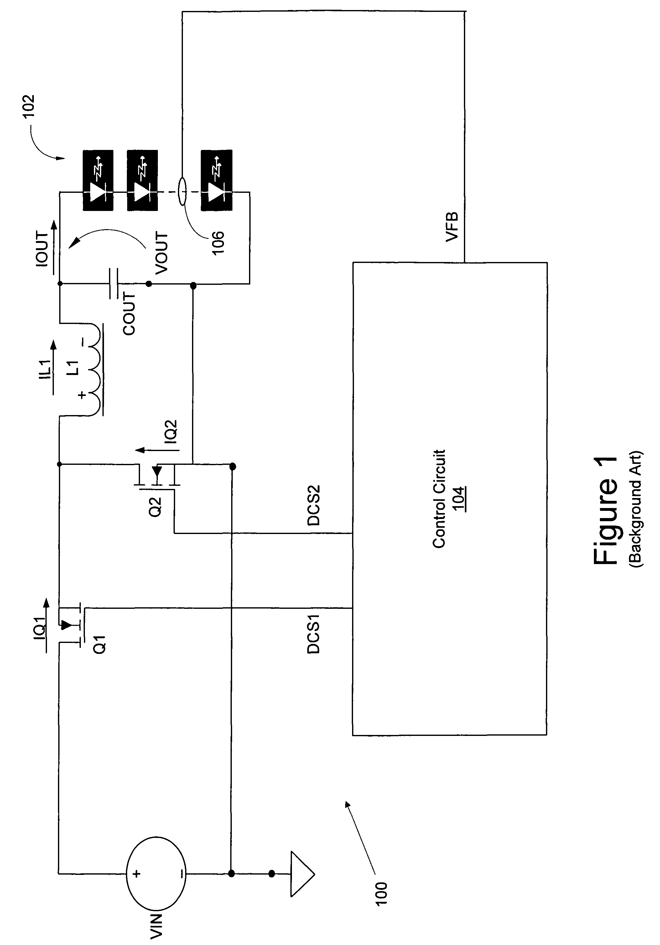 Constant current light emitting diode (LED) driver circuit and method