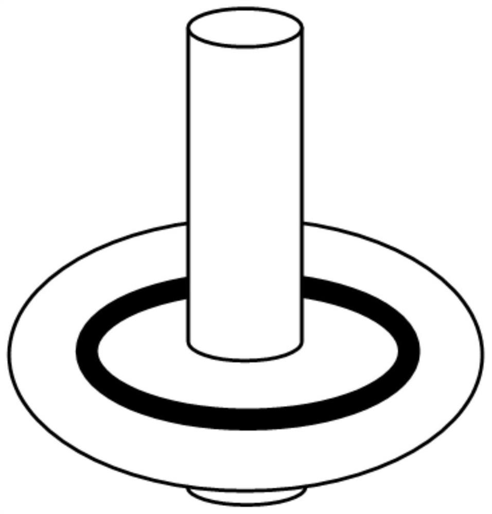 A wireless energy transmission device for assisting human blood supply