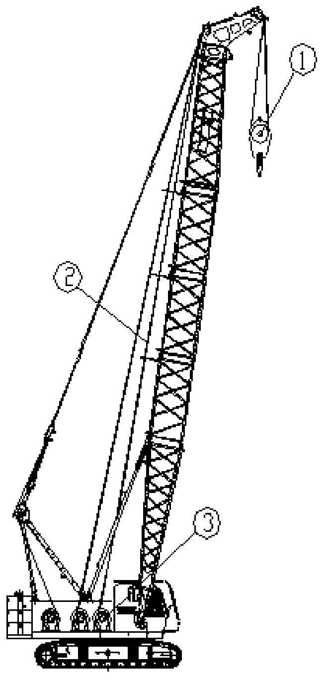 Dynamic compactor and single-rope double winding device thereof