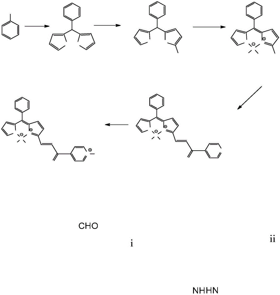 Boron dipyrromethene compound containing alpha,beta-unsaturated ketone, and application of same in detection of sulfite