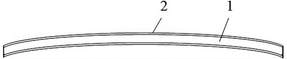 Eyeglass lens with high color contrast degree and manufacturing method