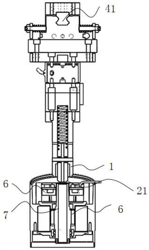 Pressing device and automatic production line