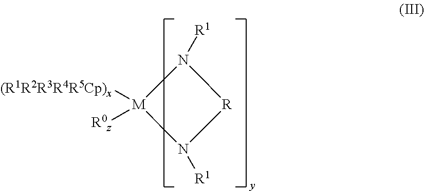 ALD of metal-containing films using cyclopentadienyl compounds