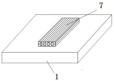 A method for controllable growth of carbon nanotube bundles in the horizontal direction of the substrate