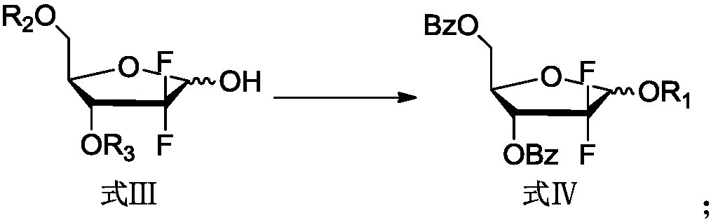 Industrial preparation process of gemcitabine key intermediate sulfonated sugar