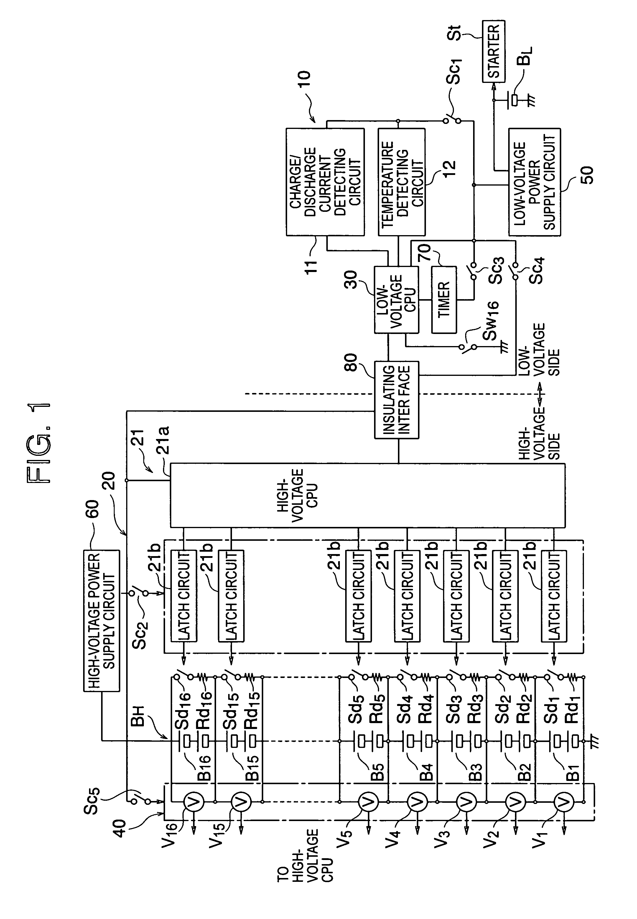 Battery control device