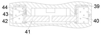 Electric appliance cabinet device sequentially stored at high position