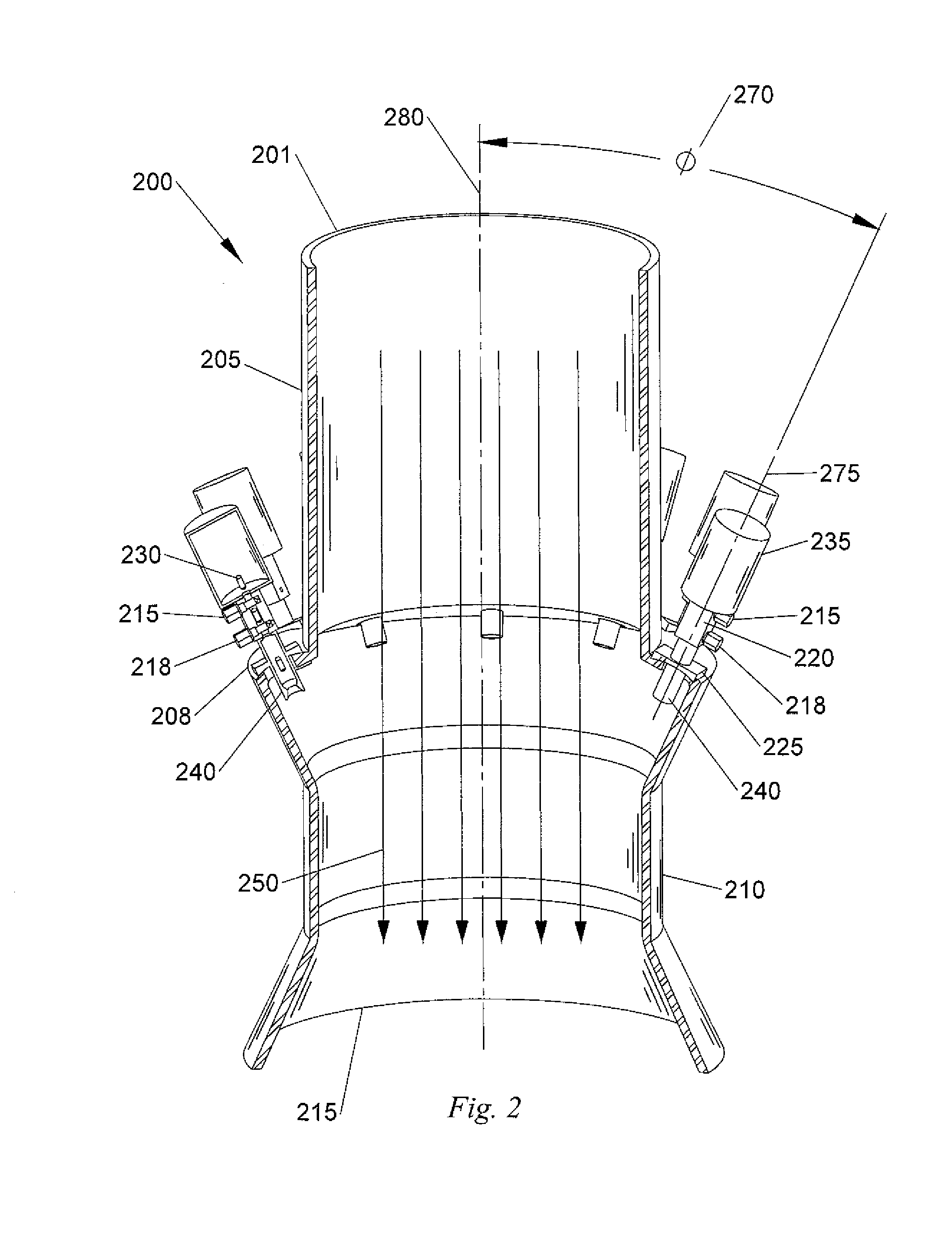 Packaged propellant air-induced variable thrust rocket engine