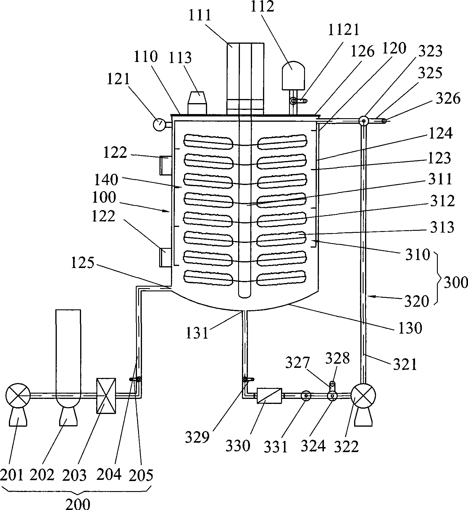 Novel circulation-type packed bed reactor