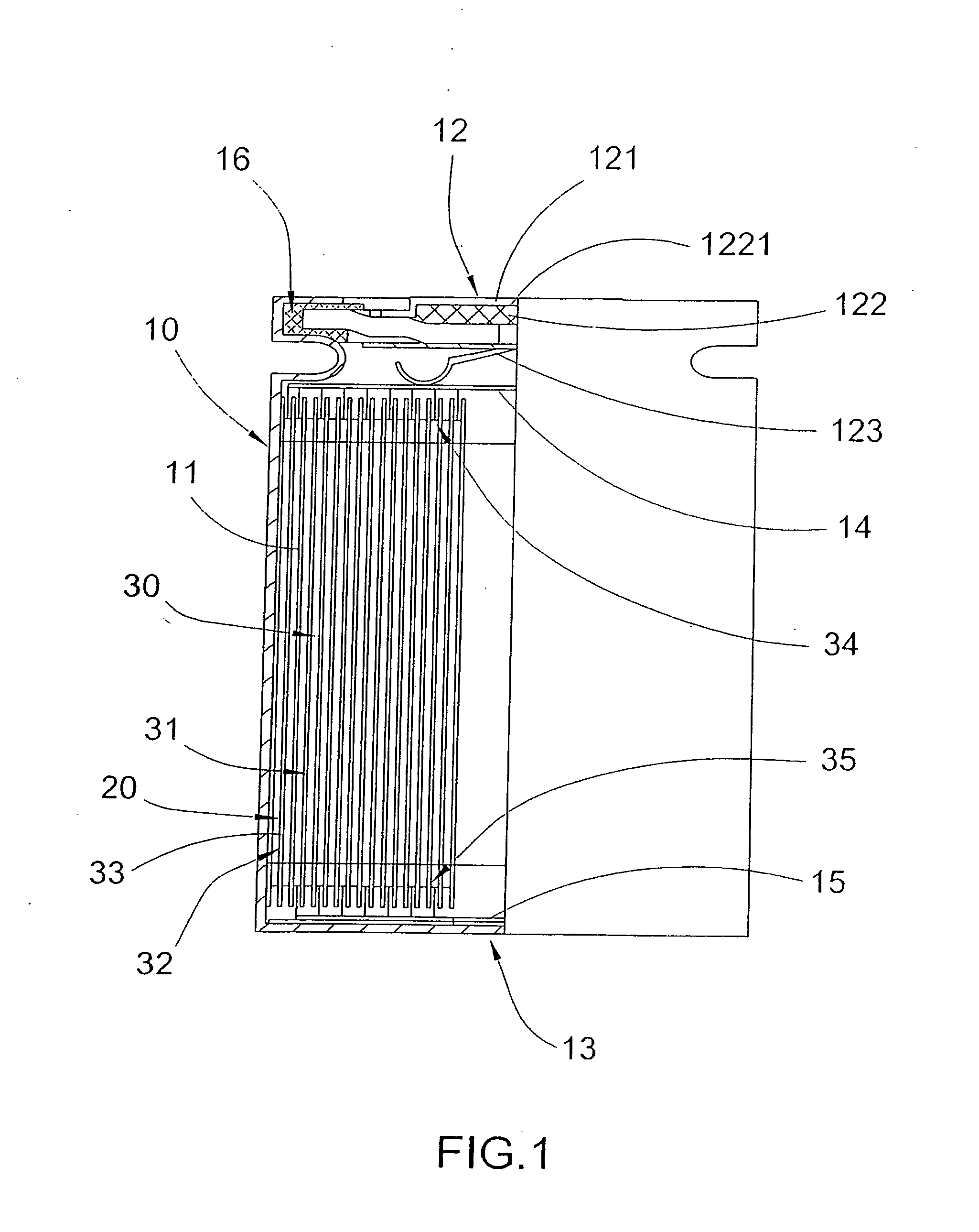 Nickel-zinc battery and manufacturing method thereof