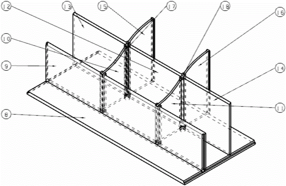 Multifunctional computer data line storage box