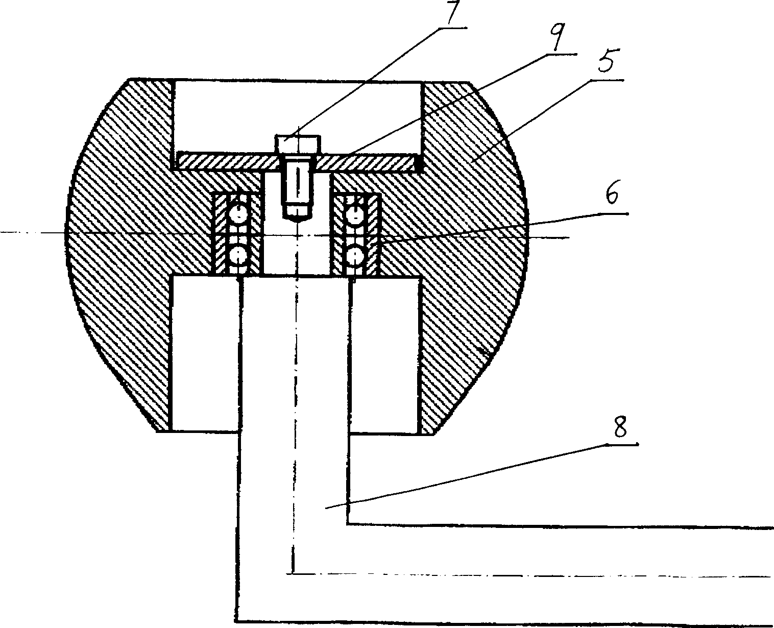 Process and device for making air metal intlet of fan