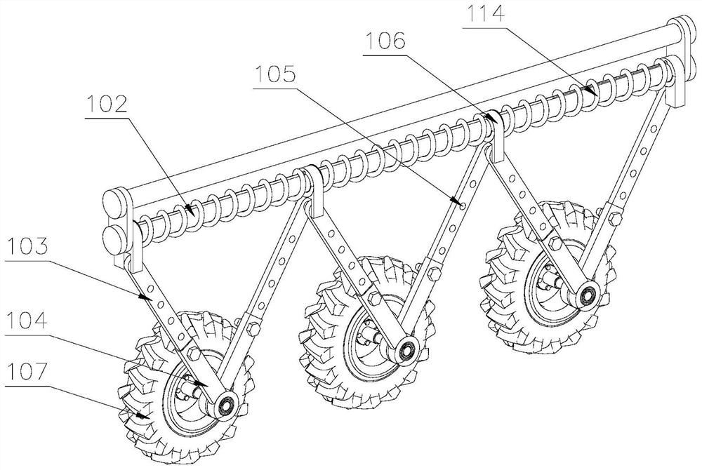 A piston-type farmland fertilization spraying and irrigation integrated device suitable for mountain and hills