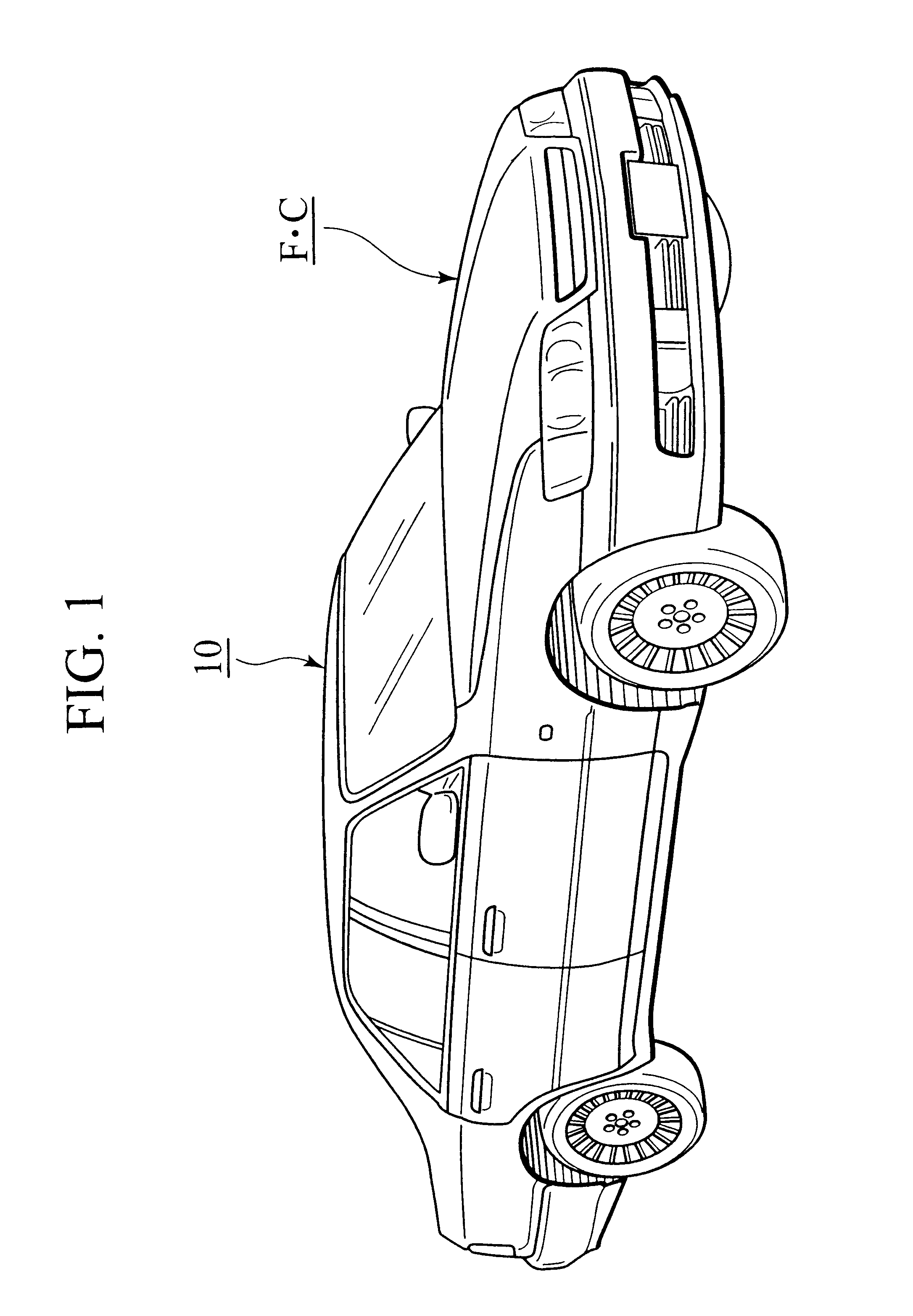 Front body structure for vehicle